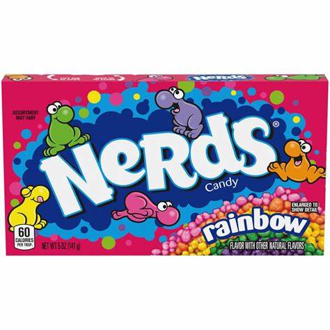 NERDS RAINBOW THEATRE BOX