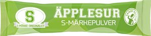 S-MÄRKE PULVER ÄPPLESUR